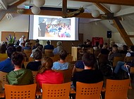 Man sieht Regine Auster auf dem tollen Sommerfest :D