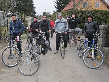 Fahrradtour - Die Gruppe